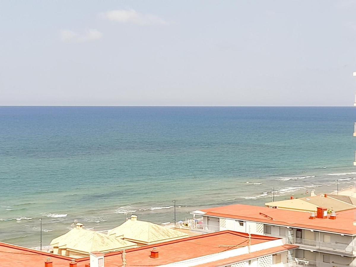 Apartamento Vistas Al Mar, 11 Planta, 50M Playa!! Miramar Esterno foto