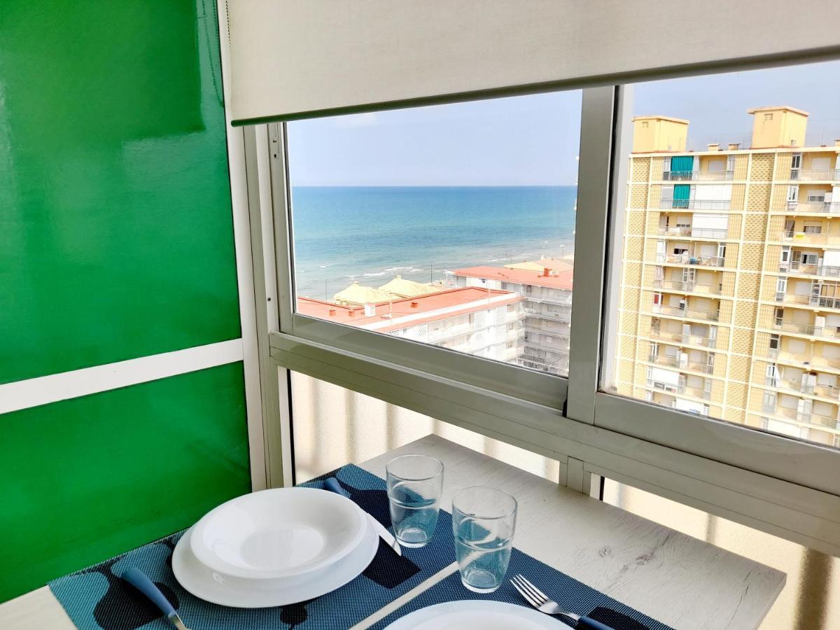 Apartamento Vistas Al Mar, 11 Planta, 50M Playa!! Miramar Esterno foto