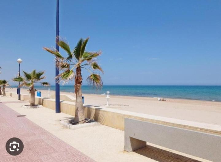 Apartamento Vistas Al Mar, 11 Planta, 50M Playa!! Miramar Esterno foto
