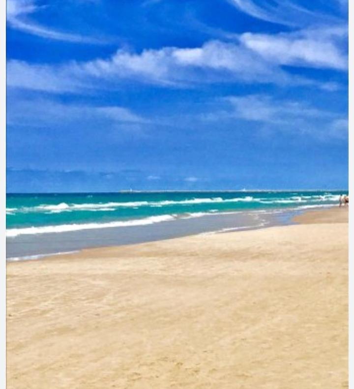 Apartamento Vistas Al Mar, 11 Planta, 50M Playa!! Miramar Esterno foto