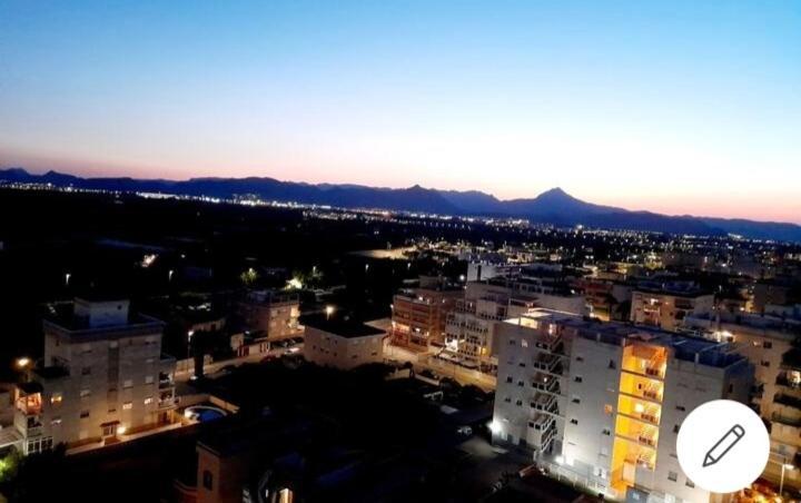 Apartamento Vistas Al Mar, 11 Planta, 50M Playa!! Miramar Esterno foto